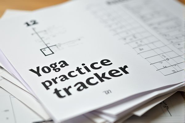 Yoga Practice Tracker Excel Template: Easily Track Your Daily Yoga Routine