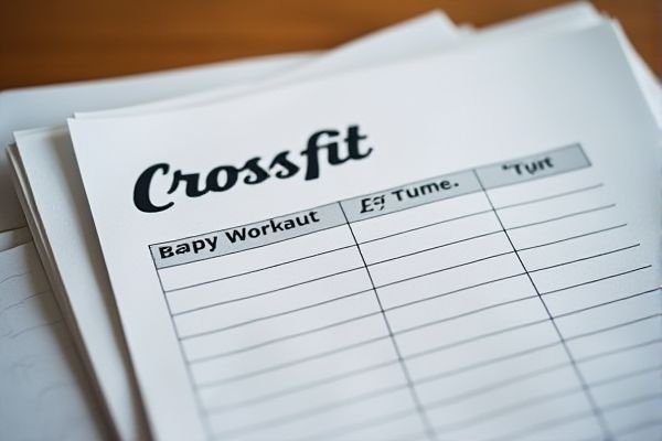 Excel Template for Tracking CrossFit Workouts: Log Your Progress Efficiently