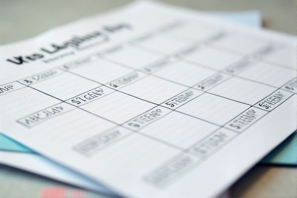 Weekly Fitness Planner Excel Template: Organize and Track Your Workouts Efficiently