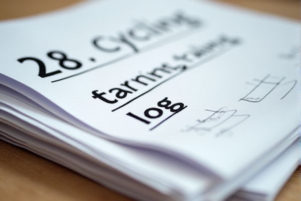 Cycling Training Log: Free Excel Template for Tracking Your Workouts