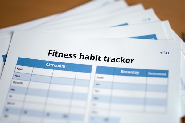 Fitness Habit Tracker Excel Template: Easily Track and Improve Your Workout Routines
