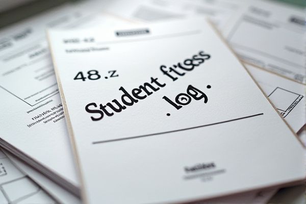 Student Fitness Log Excel Template: Track and Improve Your Fitness Progress