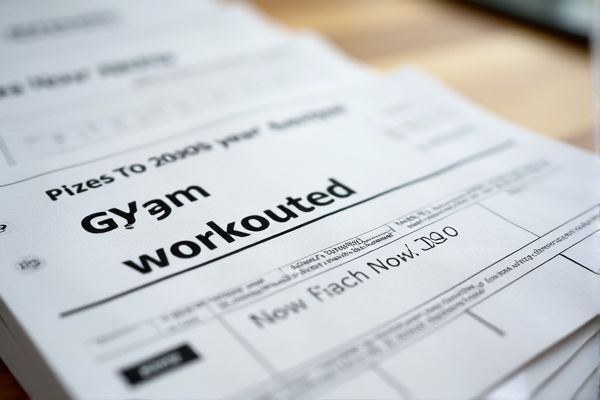 Gym Workout Schedule Excel Template: Easily Plan and Track Your Fitness Routine