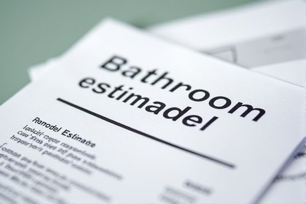 Bathroom Remodel Estimate Excel Template for Accurate Budget Planning