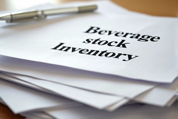 Beverage Stock Inventory Excel Template: Streamline Your Drink Inventory Management