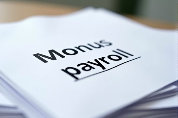 Bonus Payroll Excel Template for Efficient Employee Compensation Management