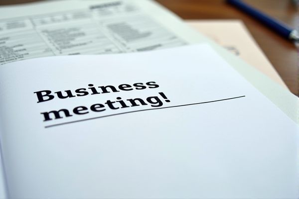 Excel Template for Efficient Business Meeting Scheduling