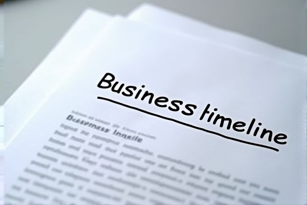 Best Business Timeline Excel Template for Project Planning and Management