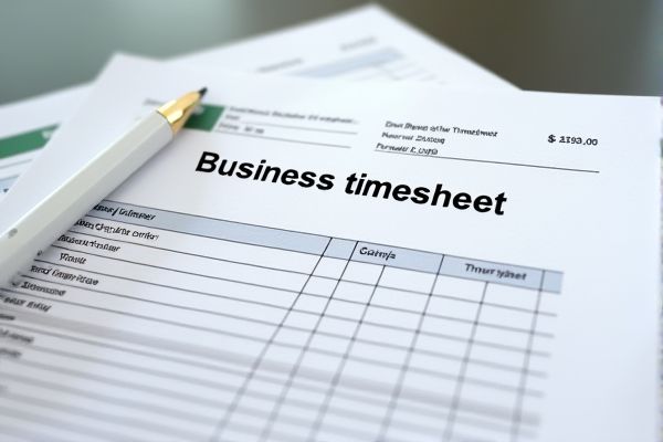 Business Timesheet Excel Template for Efficient Workforce Management