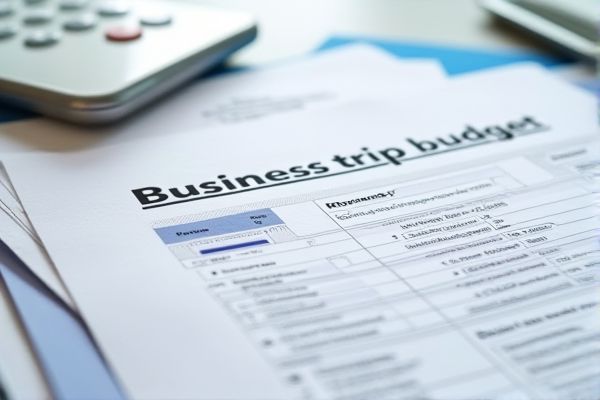Business Trip Budget Excel Template for Efficient Expense Tracking