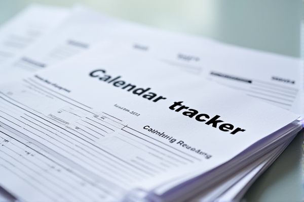 Calendar Tracker Excel Template: Easily Track and Manage Your Schedule
