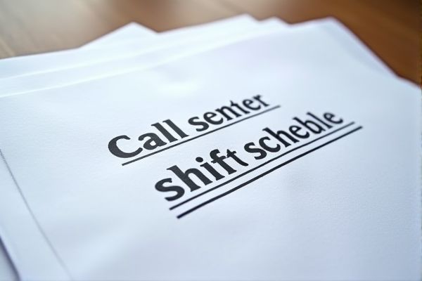 Excel Template for Call Center Shift Scheduling: Streamline Your Workforce Management