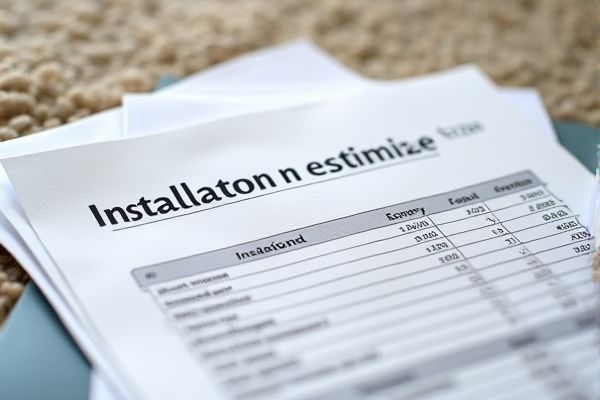 Carpet Installation Estimate Excel Template: Easy-to-Use Spreadsheet for Accurate Cost Calculation