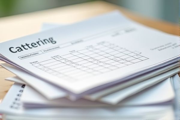 Catering Service Receipt Excel Template: Download, Customize, and Track Payments