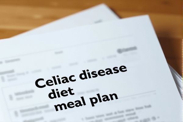 Celiac Disease Diet: Downloadable Excel Meal Plan Template for Gluten-Free Living
