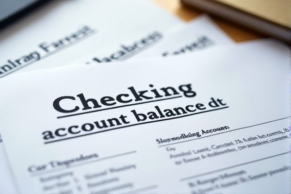 Excel Template for Tracking and Managing Your Checking Account Balance