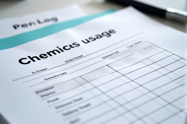 Chemicals Usage Log Excel Template: Track Chemical Inventory & Usage Efficiently