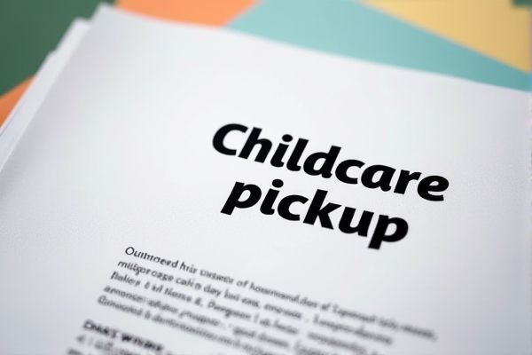 Childcare Pickup Contact List Excel Template: Easy-to-Use Spreadsheet for Managing Pickup Information
