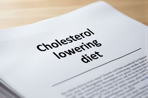 Cholesterol-Lowering Diet Excel Template: Easily Track and Manage Your Healthy Eating Plan