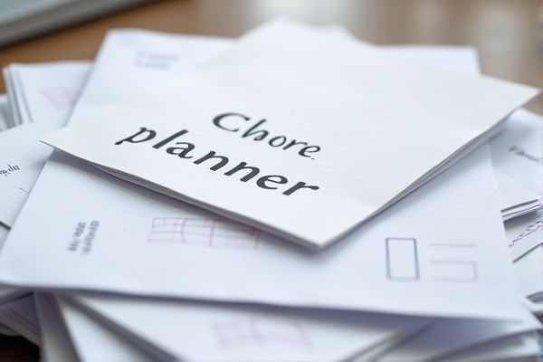 Chore Planner Excel Template: Organize Household Tasks Efficiently
