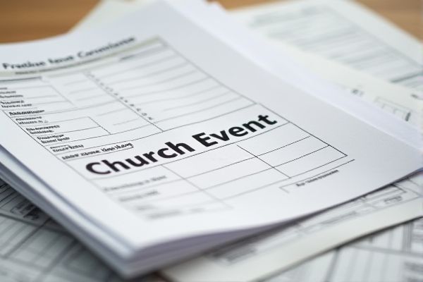Comprehensive Church Event Calendar Excel Template for Efficient Event Planning