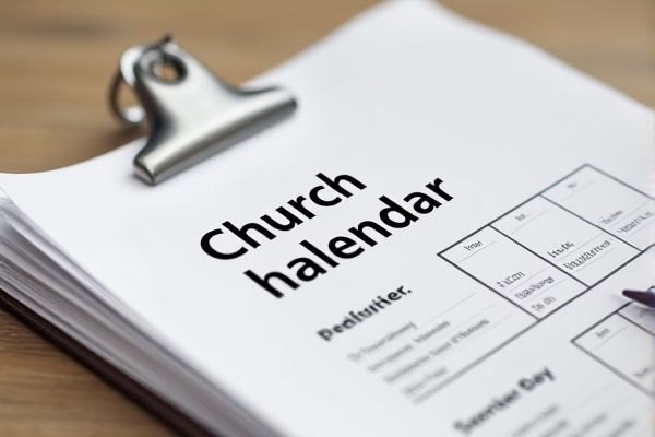 Church Holiday Calendar Excel Template: Easily Track Religious Events