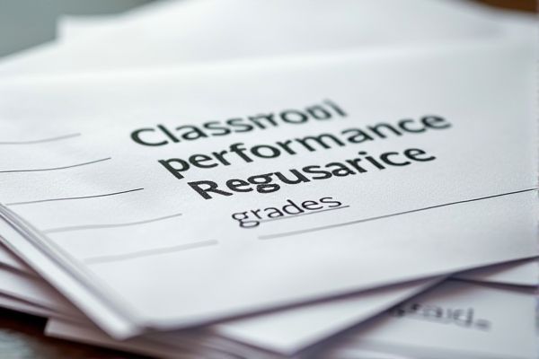 Classroom Performance Grades Excel Template for Efficient Student Assessment