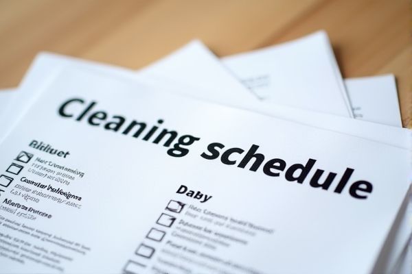 Cleaning Schedule Checklist Excel Template: Free Download and How to Use Guide