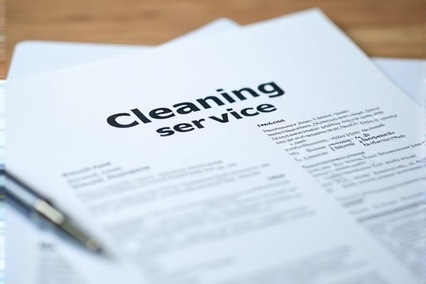 Cleaning Service Invoice Excel Template for Easy Billing