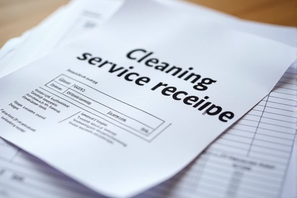 Cleaning Service Receipt Excel Template: Free & Easy-to-Use