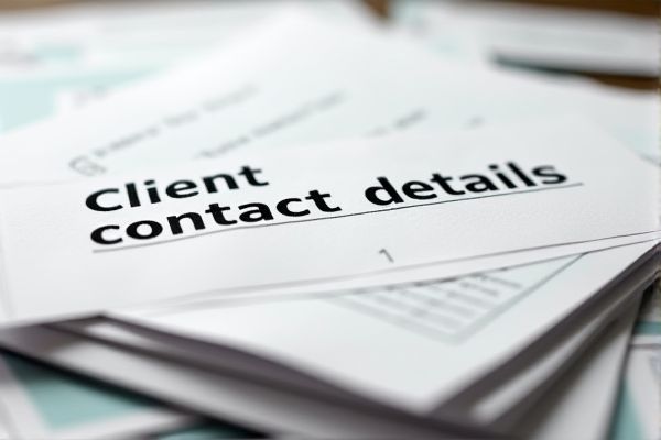 Client Contact Details Excel Template for Efficient Contact Management