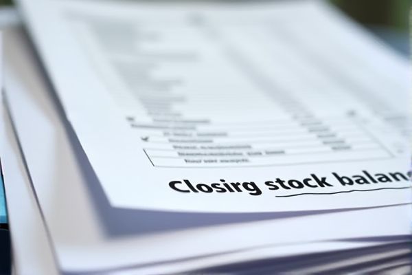 Excel Template for Managing and Calculating Closing Stock Balances