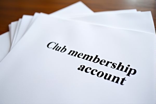 Excel Template for Efficient Club Membership Account Management