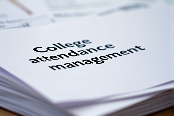 Comprehensive College Attendance Management Excel Template for Efficient Record-Keeping