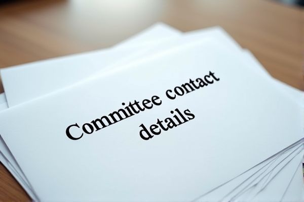 Committee Contact Details Excel Template: Download & Customize for Efficient Contact Management