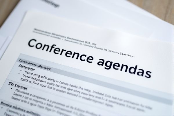 Excel Template for Conference Agenda Scheduling: Streamline Your Event Planning