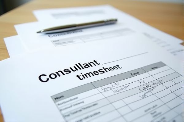 Consultant Timesheet Excel Template: Efficient Time Tracking for Consultants