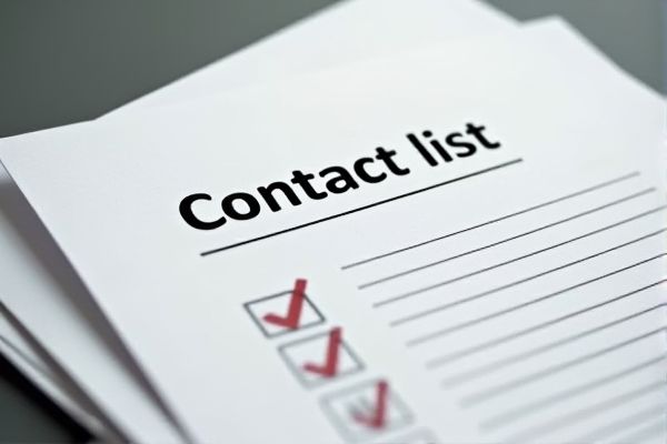 Contact List Excel Template: Efficiently Organize and Manage Your Contacts