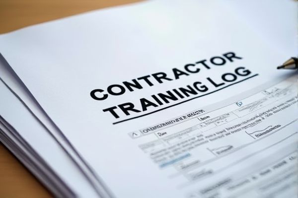 Contractor Training Log Excel Template: Download and Customize for Efficient Training Management