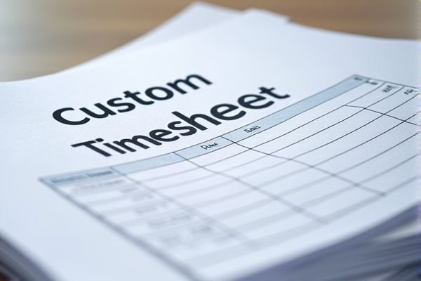 Customizable Excel Timesheet Template for Efficient Time Tracking