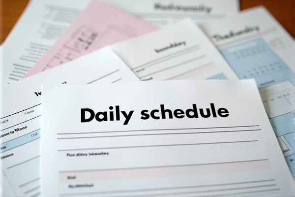 Daily Schedule Excel Template: Easily Organize Your Day