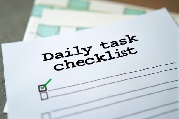 Daily Task Checklist Excel Template: Streamline Your Productivity