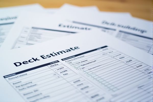 Deck Building Estimate Excel Template for Accurate Project Costing