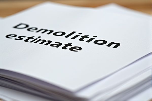 Demolition Estimate Excel Template: Streamline Your Project Cost Calculations