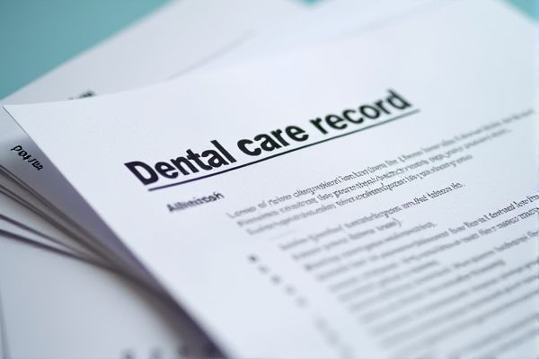 Excel Template for Dental Care Records: Easy Tracking and Management