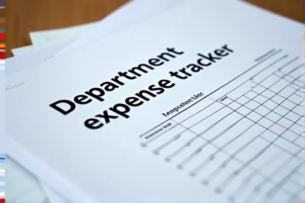 Department Expense Tracker Excel Template: Easily Manage and Monitor Departmental Budgets