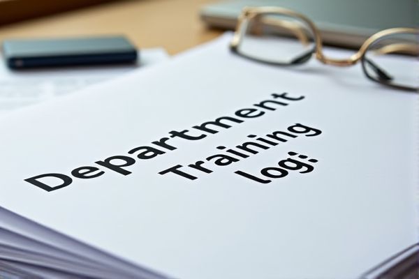 Department Training Log Excel Template: Streamline Employee Training Records