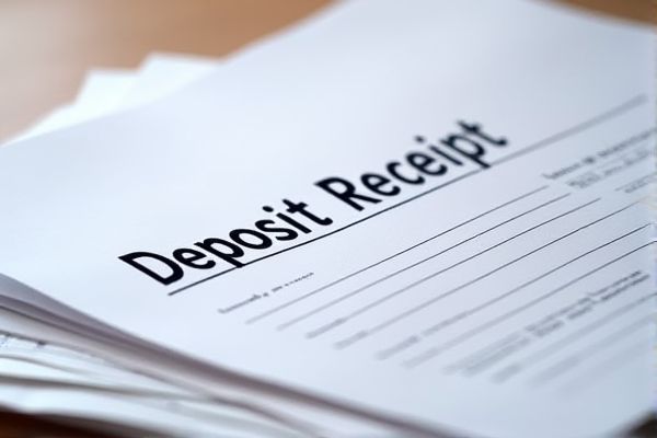 Deposit Receipt Excel Template: Download and Customize for Easy Recordkeeping