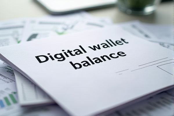 Excel Template for Managing Your Digital Wallet Balance
