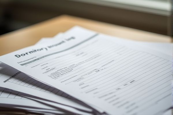 Dormitory Account Log Excel Template: Streamline Student Housing Management with Easy-to-Use Spreadsheet